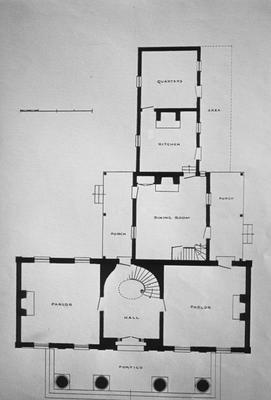 Rosehill (Holloway House) - Note on slide: First floor plan