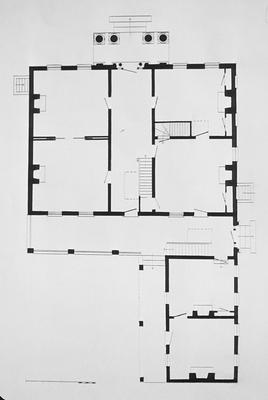 Walnut Hall - Note on slide: First floor plan