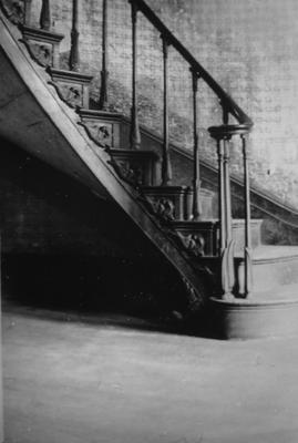 Rosehill (Holloway House) - Note on slide: Staircase
