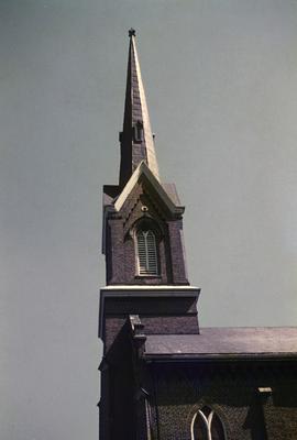 Second Presbyterian Church - Note on slide: North Mill Street