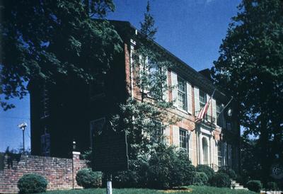 Old Governor's Mansion - Note on slide: Kramer / Capitol on the Kentucky color plate III