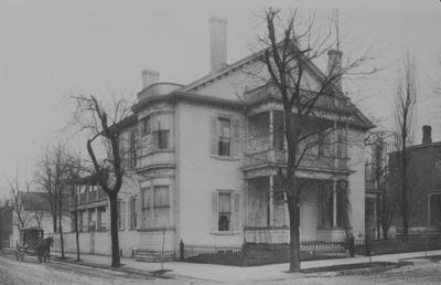 John Wesley Hunt House (Hunt - Morgan House) - Note on slide: Art Works of the Bluegrass, 1899