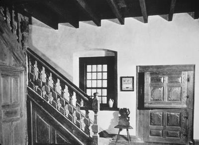 Jerg Muller House - Note on slide: Staircase in hall. Downs, J. / The House of the Milley
