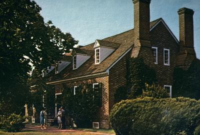 George Washington's Birthplace - Note on slide: Postcard