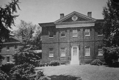 Hammond - Harwood House - Note on slide: Rear view