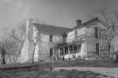 Phillip Board House - Note on slide: Johnson Road