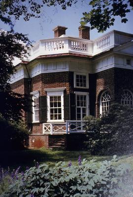 Monticello - Note on slide: Octagonal Projection. Adams / Monticello