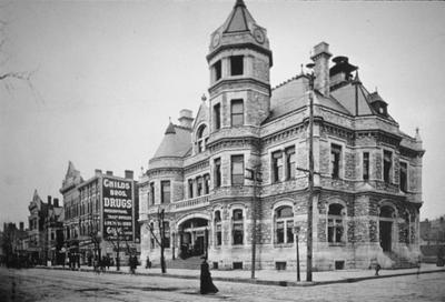 Post Office - Note on slide: Artworks of the Bluegrass 1898