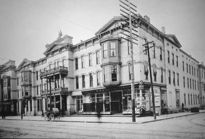 New Phoenix Hotel - Note on slide: Art works of the Bluegrass 1898