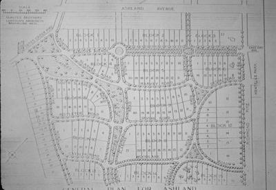 Plan of Ashland Park