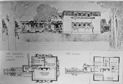 Curtis Publishing Company House - Note on slide: Hitchcock / Nature of Materials