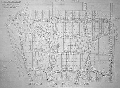 Plan of Ashland Park