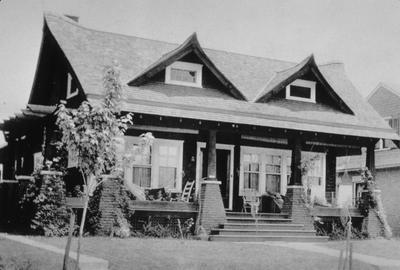 Maxon Bungalow in Transylvania Park - Note on slide: Photo courtesy of Jessie T. Maxon