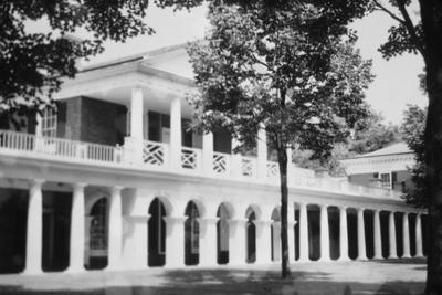 University of Virginia - Note on slide: Pavilion VII. Cornerstone laid October 6, 1819