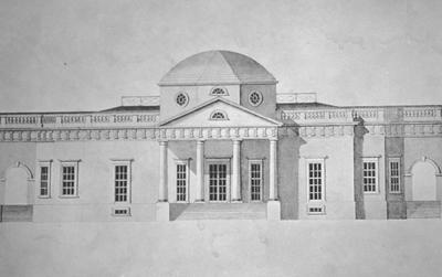 Monticello - Note on slide: Elevations and remodelings c.1794