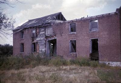 Log and Brick House - Note on slide: Exterior View