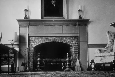 Spring Hill Parlor - Note on slide: View of Fireplace and Mantle