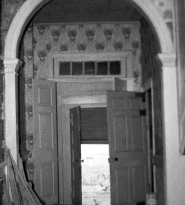 Spring Hill Hall - Note on slide: View of Hall and Doorway