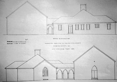 Walnut Hill Church - Note on slide: Design and Elevations