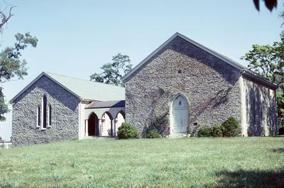 Walnut Hill Church - Note on slide: Exterior view