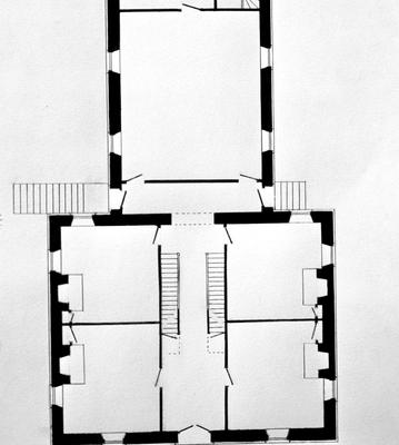 West lot family house - Note on slide: First floor plan