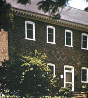 William Whitley house - Note on slide: Exterior view