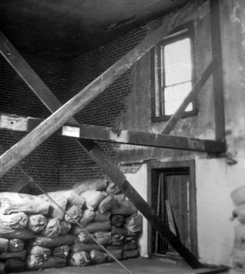 Lexington and Ohio Railroad Station - Note on slide: Interior view