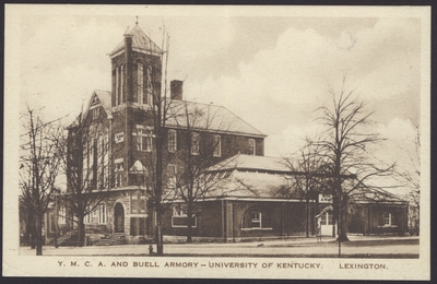 Gymnasium, Buell Armory, Alumni Hall, Y.M.C.A., Barker Hall
