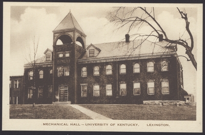 Mechanical Hall, Dicker Hall, Anderson Hall, Engineering Quadrangle (3 copies)
