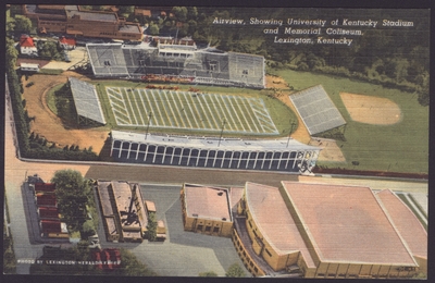 Aerial View of University of Kentucky