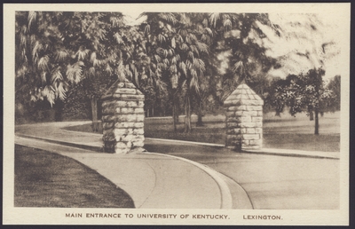 Main Entrance to University of Kentucky