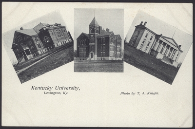 Campus View of Kentucky University, Old Morrison Hall