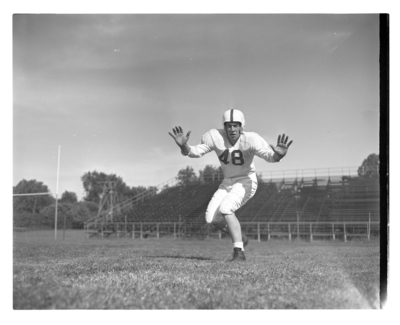 Unidentified football player