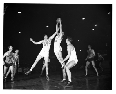 UK vs. Auburn: Ken Rollins, Cliff Barker, Wallace Jones, and Jim Line