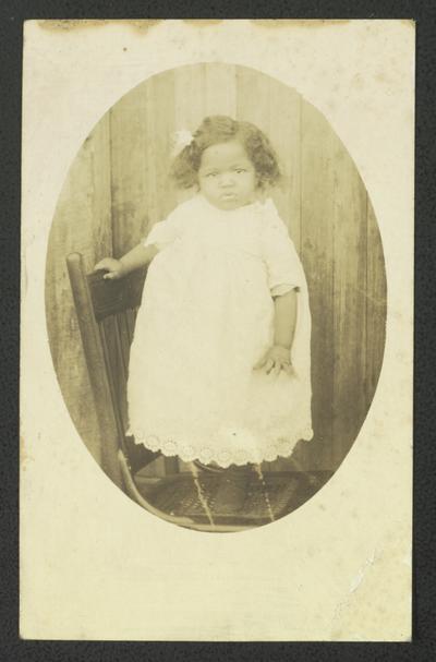 Portrait of Geneva Jernigan, 2 years old