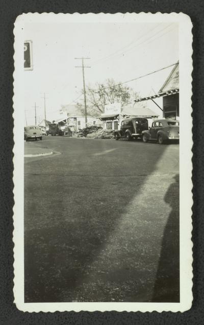 Damage after hurricane in Bay St. Louis, Mississippi