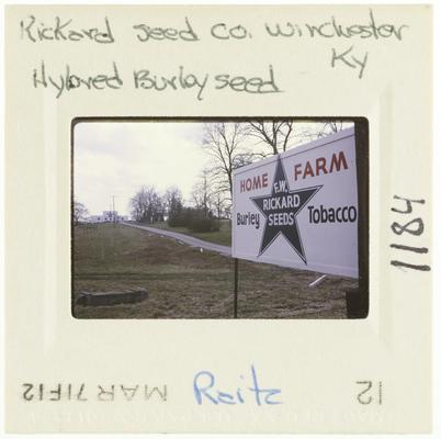 Rickard Seed Co. Winchester, Kentucky - Hybrid Burley Seed