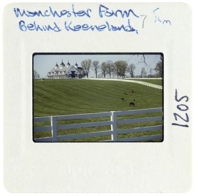 Manchester Farm behind Keeneland