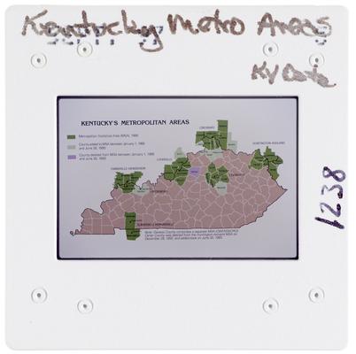 Kentucky Metro Areas, Kentucky data