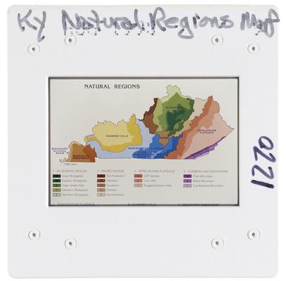 Kentucky Natural Regions Map