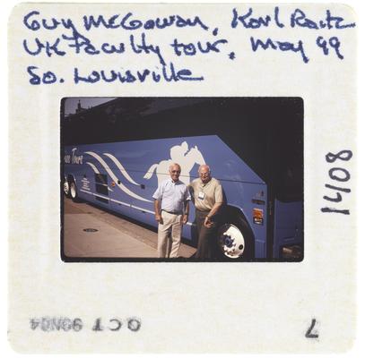 Guy McGoway, Karl Raitz UK Faculty Tour, May 99 South Louisville