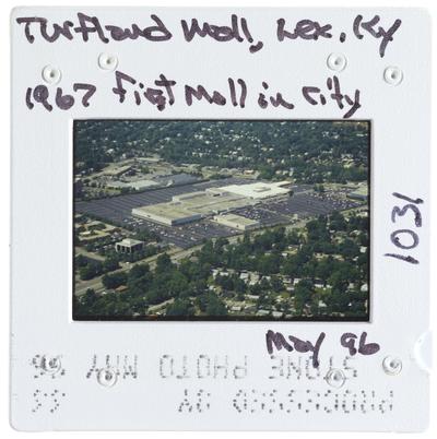 Turfland Mall, Lexington, Kentucky - 1967 first mall in city