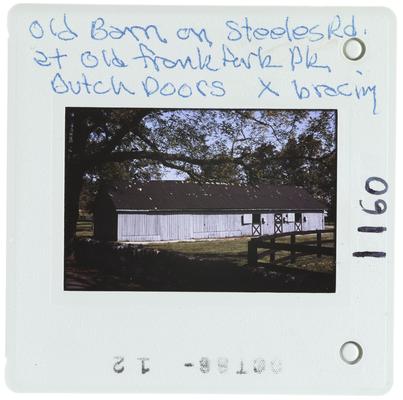 Old Barn on Steeles Road at Old Frankfort Pike - Dutch Doors x bracing