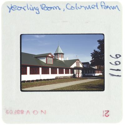 Yearling Barn, Calumet Farm