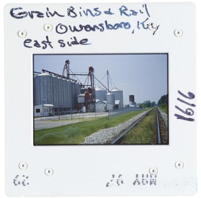 Grain Bins and Rail - Owensboro, Kentucky - east side