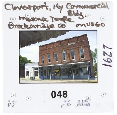 Cloverport, Kentucky, Commercial Building - Masonic Temple - Breckinridge County on US 60