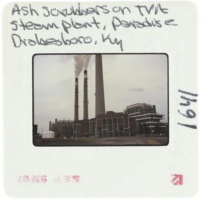 Ash Scrubbers on TVA Steam Plant, Paradise - Drakesboro, Kentucky