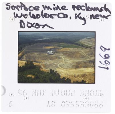 Surface mine reclamation - Webster County, Kentucky near Dixon