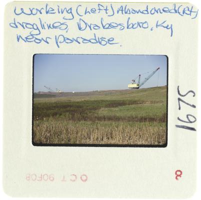 Working (left) Abandoned (right) draglines - Drakesboro, Kentucky near Paradise