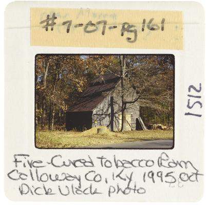 Fire cured Tobacco Barn, Calloway County Kentucky